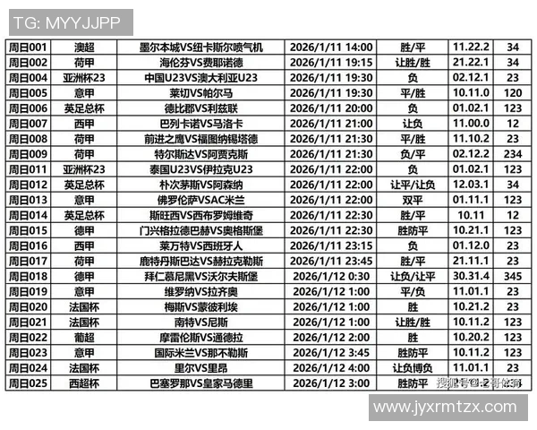 新浪足球胜负彩全新解析助你精准预测赛事结果提升购彩胜率